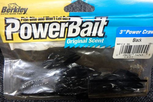 PowerBait 3`Power Craw#Black